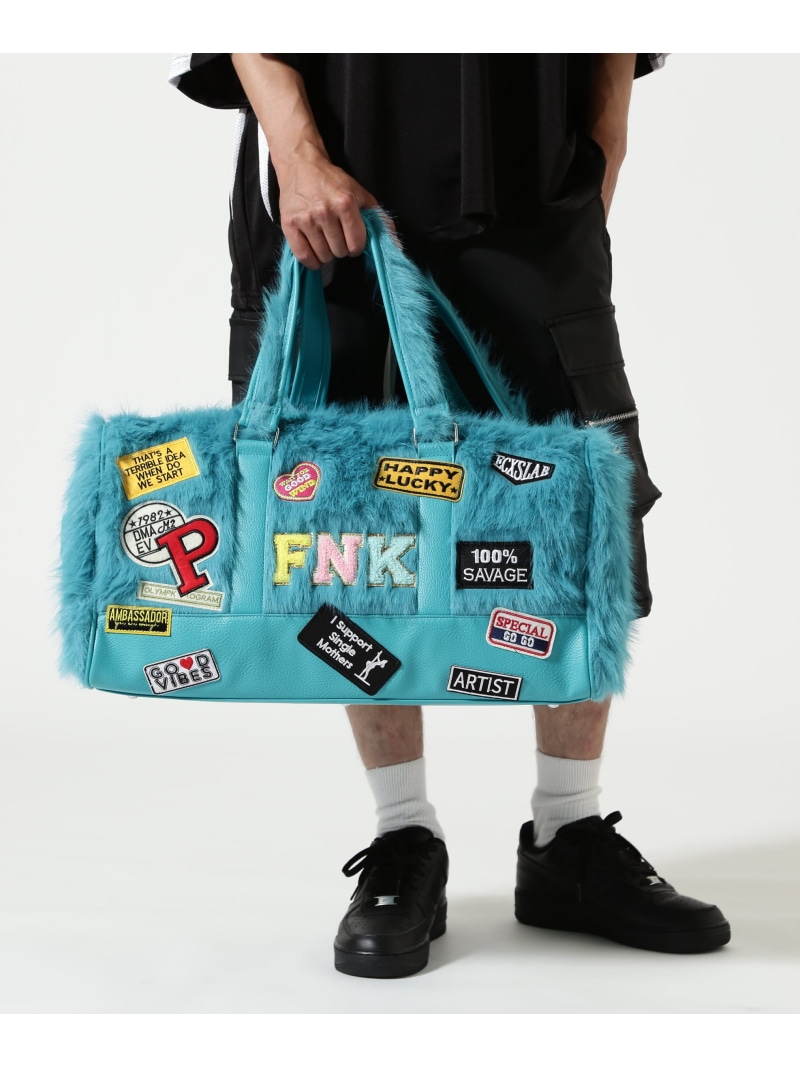 ROYAL FLASH FNK STUDIOUS/エフエヌケースタジオ/BIG LEAGUES DUFFLE BAG ロイヤルフラッシュ バッグ その他のバッグ ブルー【送料無料】｜ Fashion Men