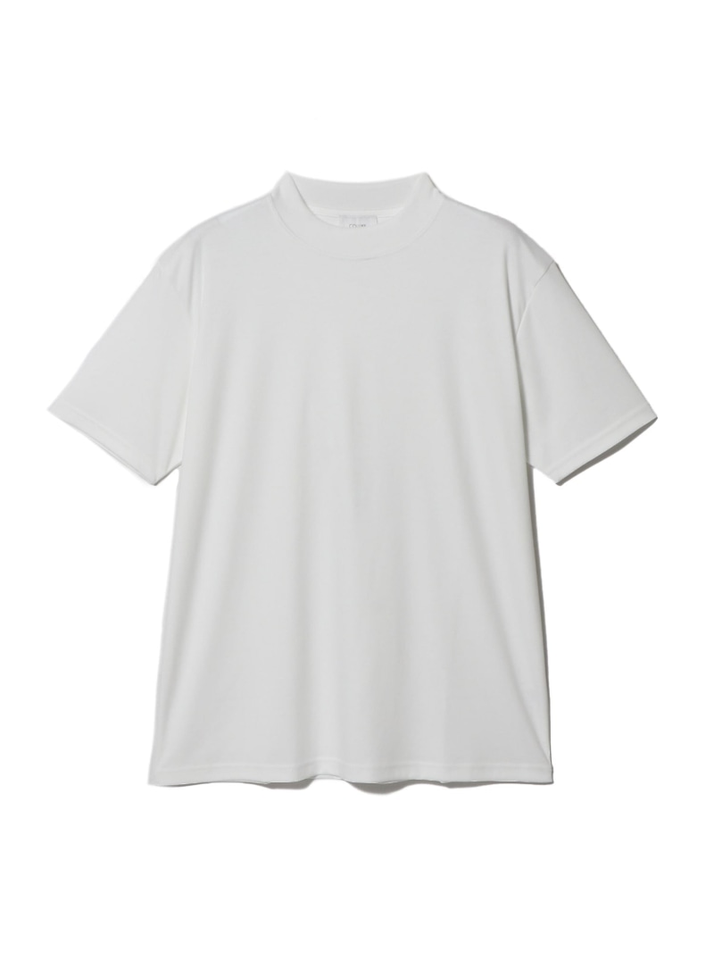 COLUMN COLUMN / ベーシックモックネックカットソー エストネーション トップス カットソー・プルオーバー 黒いこと 白いこと パープル 米国海軍【貨物輸送無料】