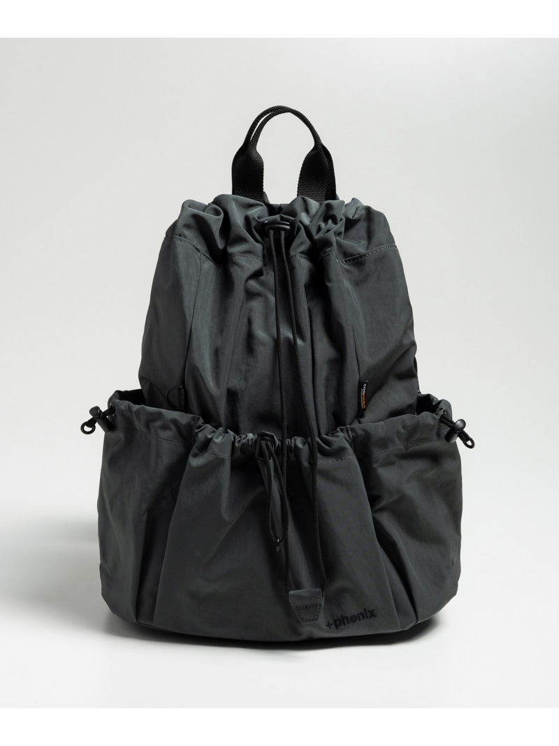 +phenix +phenix プラスフェニックス ROVER BACKPACK ローバー バックパック シフォン バッグ リュック・バックパック ブラック グレー【送料無料】