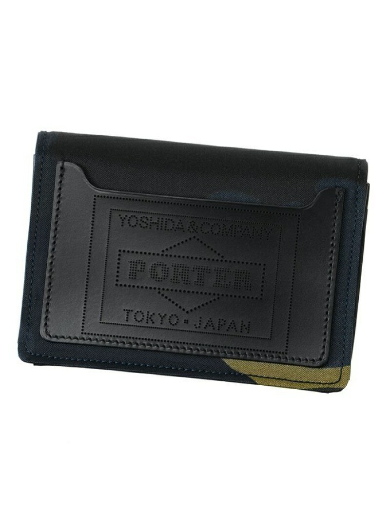 Camouflage 財布 小物 Rakuten 送料無料 Wallet Wallet Fashion カードケース ユニセックス Porter パスケース カードケース ポーター パスケース カードケース ブラック Menporter ポーター Porter 財布 小物 ネイビー カーキ