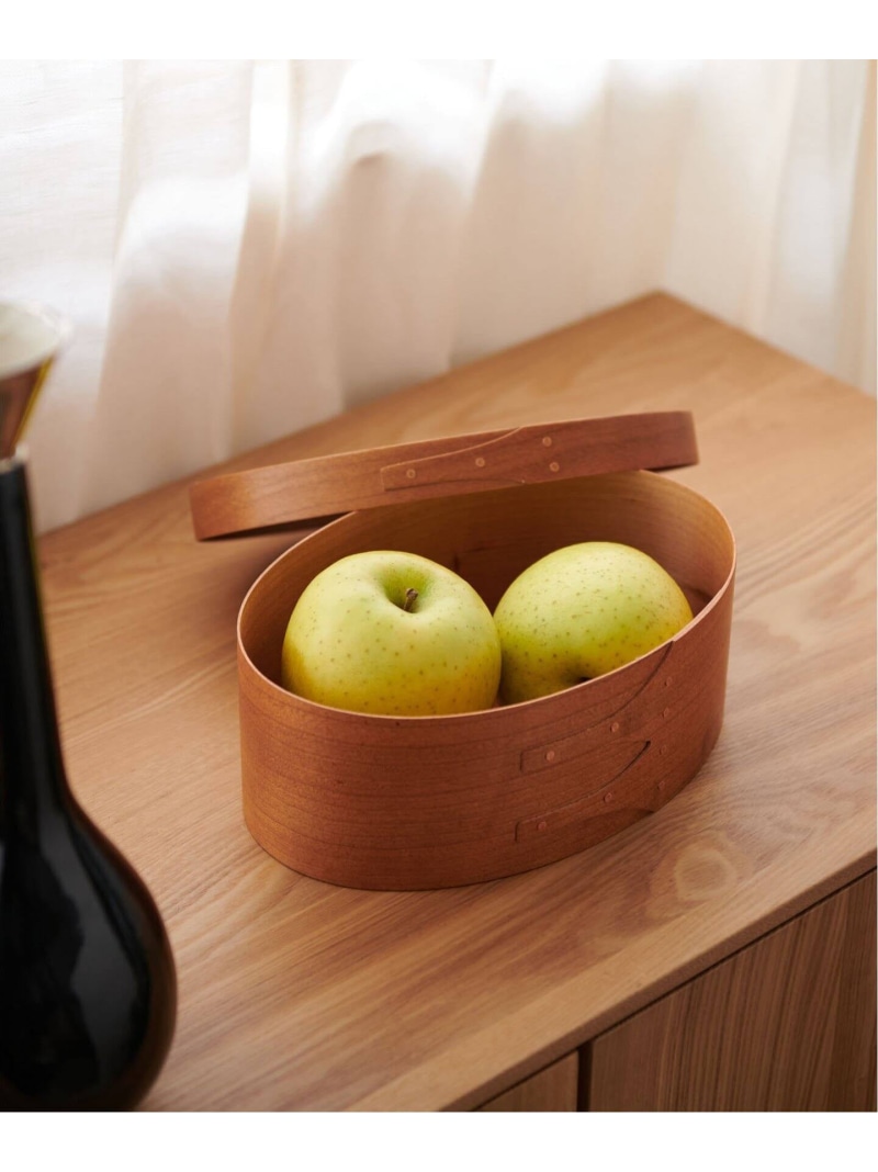 JOURNAL STANDARD FURNITURE SHAKER OVAL BOX S シェーカーボックス ジャーナルスタンダードファニチャー インテリア・生活雑貨 収納用品・棚・ラック ブラウン【送料無料】