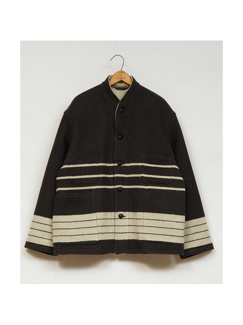 【SALE／30%OFF】Nigel Cabourn MAN / マウンテニアブランケットジャケット ナイジェル・ケーボン ジャケット・アウター ブルゾン・ジャンパー グレー ホワイト【RBA_E】【送料無料】