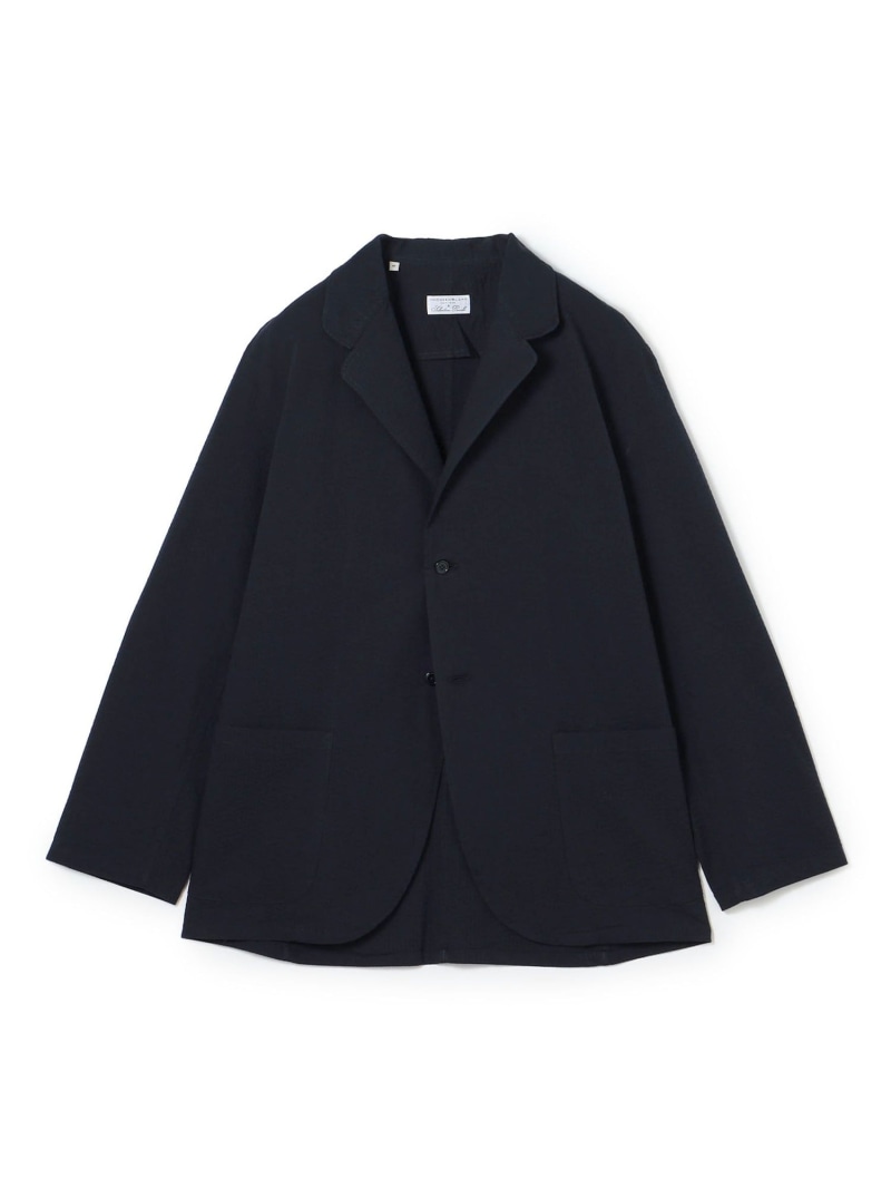 TOMORROWLAND MEN 【別注】Salvatore Piccolo GIACCA CHIAIA コットンシアサッカー シングルブレステッド 2B上衣 トゥモローランド ジャケット・アウター テーラードジャケット・ブレザー 米国海軍【貨物輸送無料】