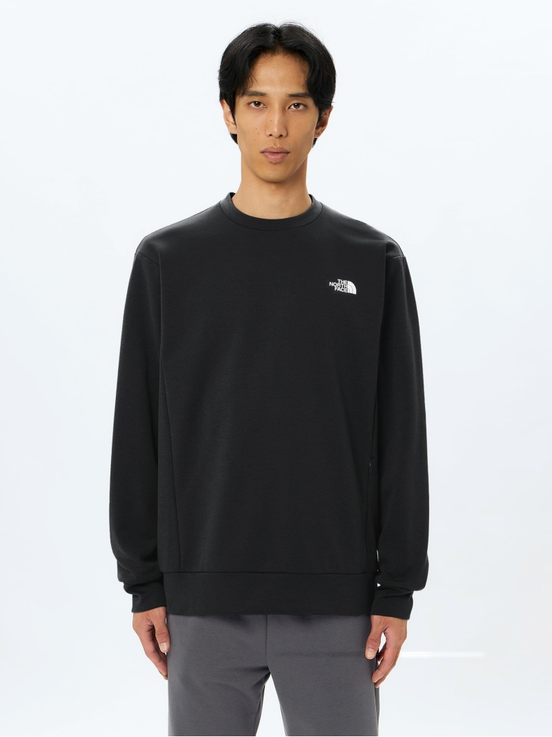 THE NORTH FACE ジーメンスション労働者の一団(ユニ一発やる) ザ・ノース・フェイス トップス スウェット・トレーナー 薄墨色 米国海軍 黒いこと 緑であること【貨物輸送無料】