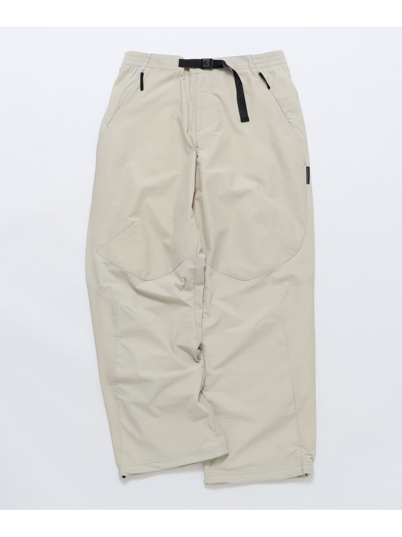 【SALE／50%OFF】SHIPS MEN PURPLE MOUNTAIN OBSERVATORY: BLOCKED TERRAIN PANT シップス パンツ その他のパンツ グレー ブラック【RBA_E】【送料無料】