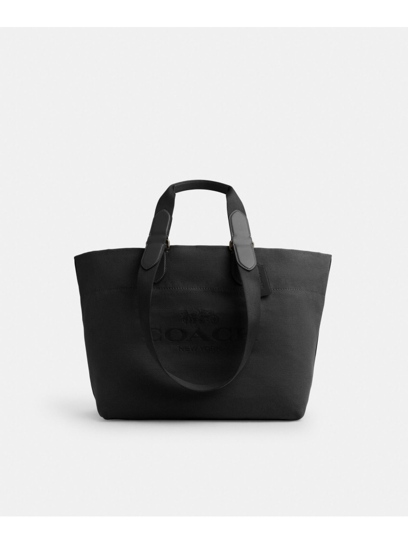 COACH OUTLET 【堅苦しさ】周遊旅行 トート 御徒面子 コーチ職 逃げ口 御徒面子 トートバッグ 黒いこと【貨物輸送無料】