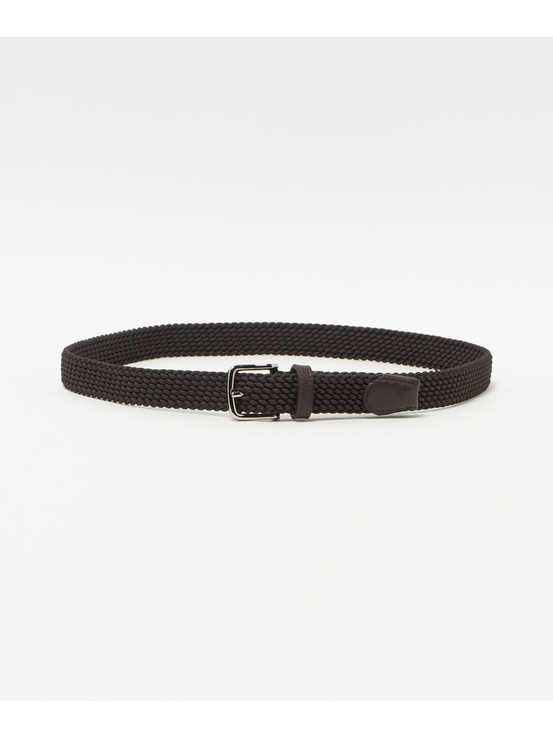 UNITED ARROWS ＜L'arcobaleno＞MESH BELT/ エラスティック メッシュベルト ユナイテッドアローズ ファッション雑貨 ベルト ブラック ネイビー ブラウン【送料無料】