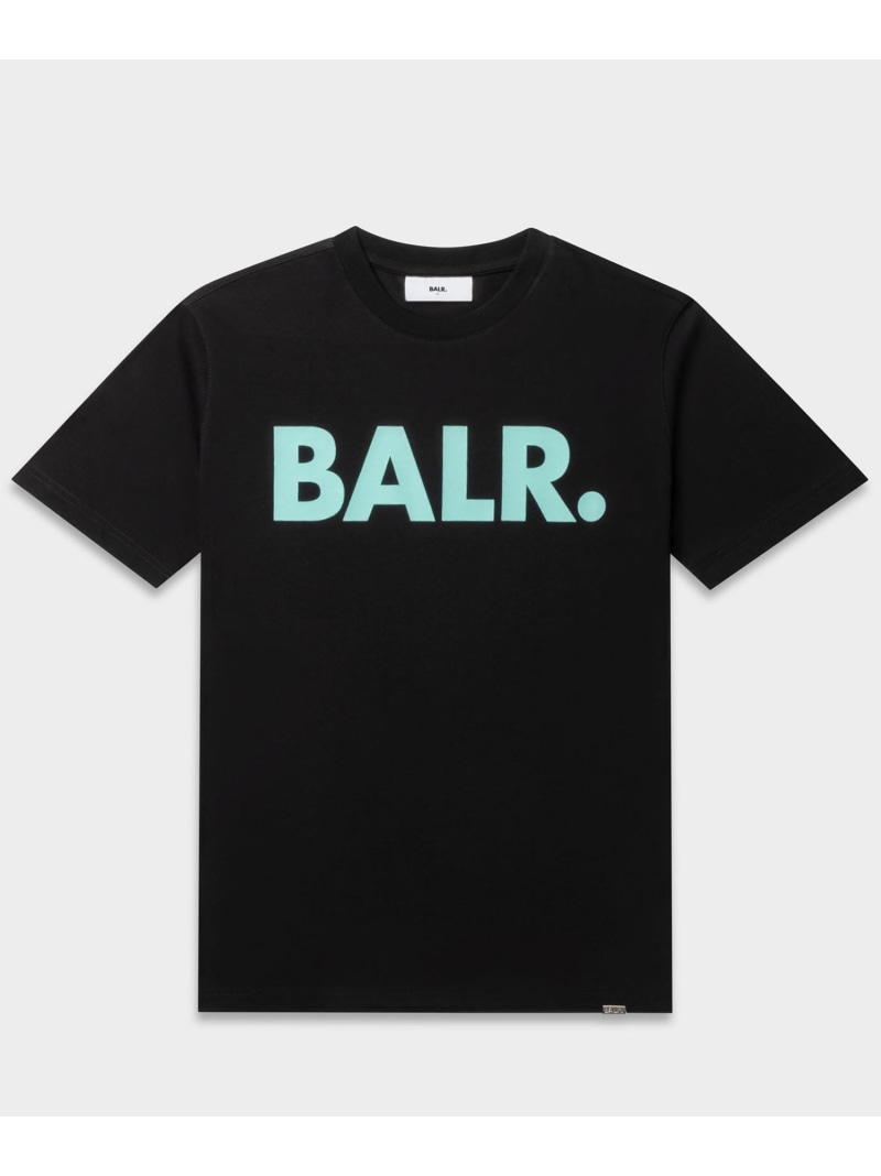 BALR. JP BALR. T-Shirt ボーラー トップス カットソー・Tシャツ ブルー ブラック【送料無料】