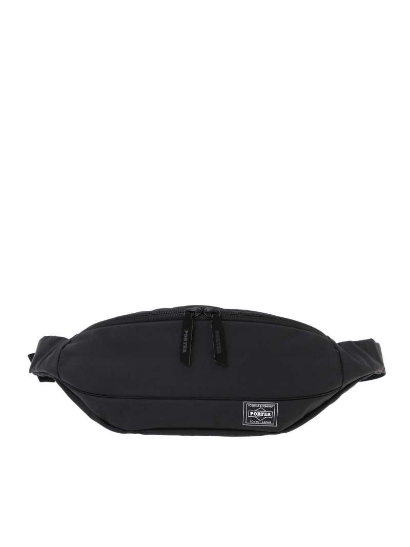 PORTER ムース ウエストバッグ(L) ポーター バッグ ボディバッグ・ウエストポーチ ブラック ネイビー グレー【送料無料】
