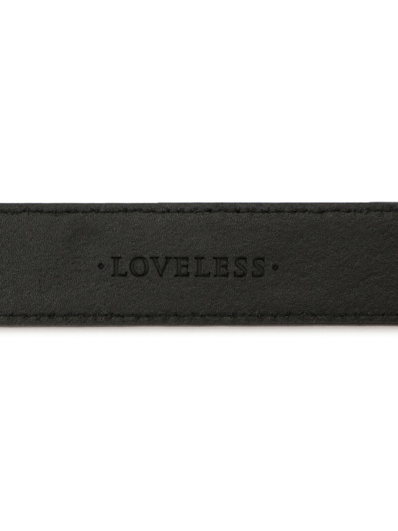 【LOVELESS】 GUILD PRIME 【送料無料】 ラブレスモノグラムレザーベルト ファッショングッズ ギルドプライム