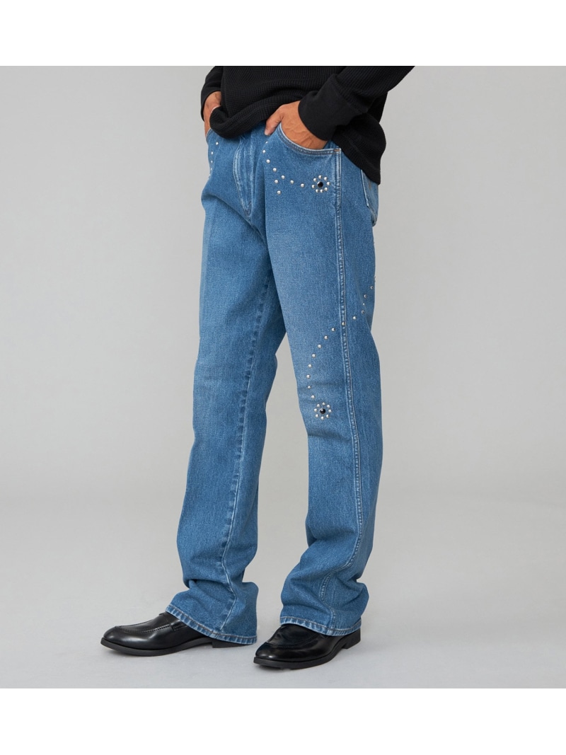 Wrangler Wrangler 【US ORIGINAL】77MWZ フレアジーンズ エドウインオンラインモール パンツ ジーンズ・デニムパンツ ブルー【送料無料】