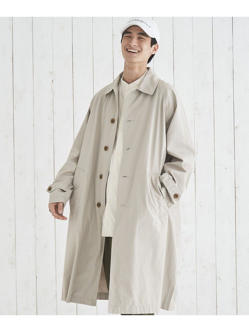 Coen ギャバステンカラーコート コート コーエン ジャケット