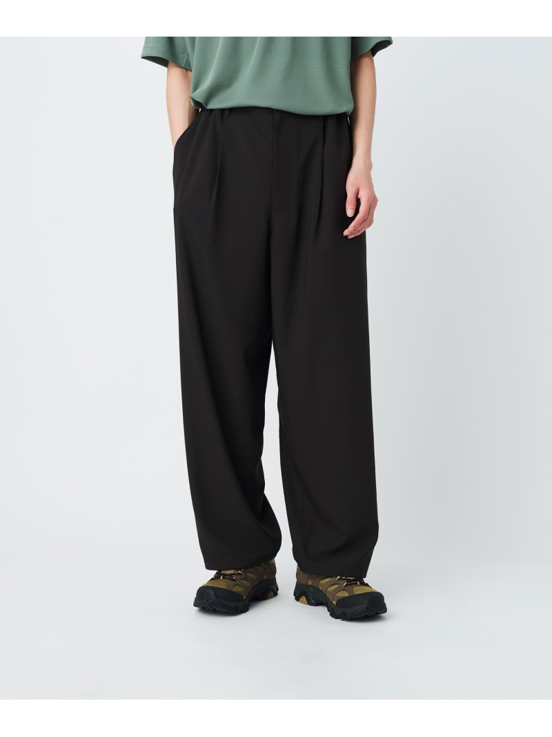 【SALE／20%OFF】Snow Peak Relax Dry Wide Pants スノーピーク パンツ その他のパンツ ブラック グレー ブラウン【RBA_E】【送料無料】｜ Fashion Men