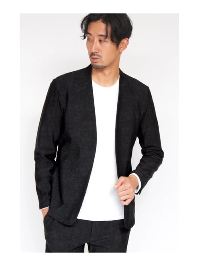 【SALE／40%OFF】HIGH STREET HIGH STREET&there4;ヒートパフォーマーノーカラージャケット トルネードマート トップス カットソー・Tシャツ ブラウン ブラック ネイビー グレー【RBA_E】【送料無料】｜ Fashion Men 11,405円
