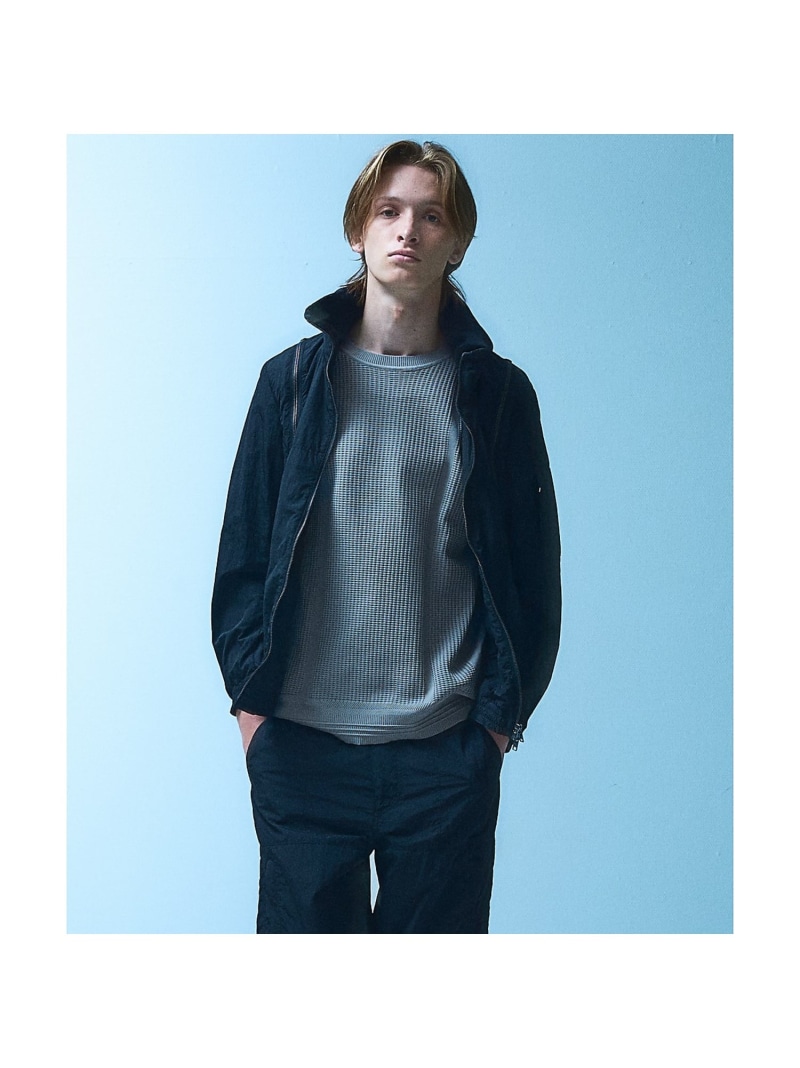 【SALE／30%OFF】5351POUR LES HOMMES 【セットアップ対応 / 軽量】パラシュート ジップフーディー / ブルゾン ゴーサンゴーイチプールオム ジャケット・アウター ブルゾン・ジャンパー ブラック グレー【RBA_E】【送料無料】｜ Fashion Men