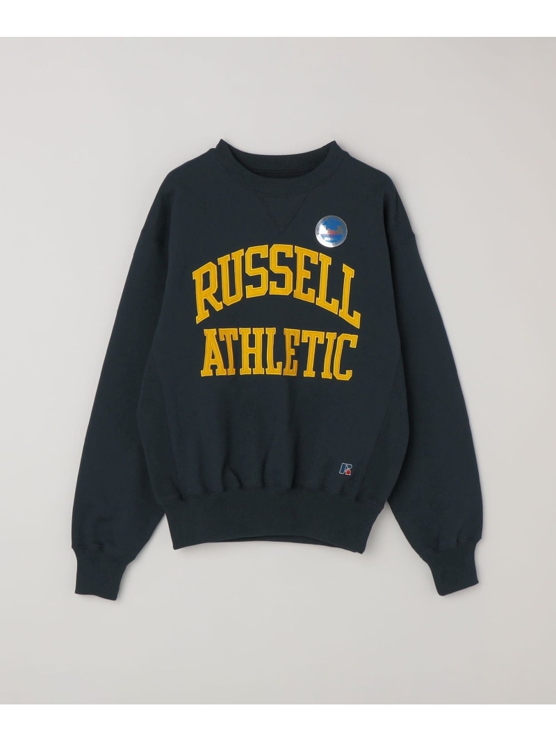SHIPS any RUSSELL ATHLETIC: PRO COTTON ヘビーウェイトロゴスウェット シップス トップス スウェット・トレーナー 米国海軍【貨物輸送無料】