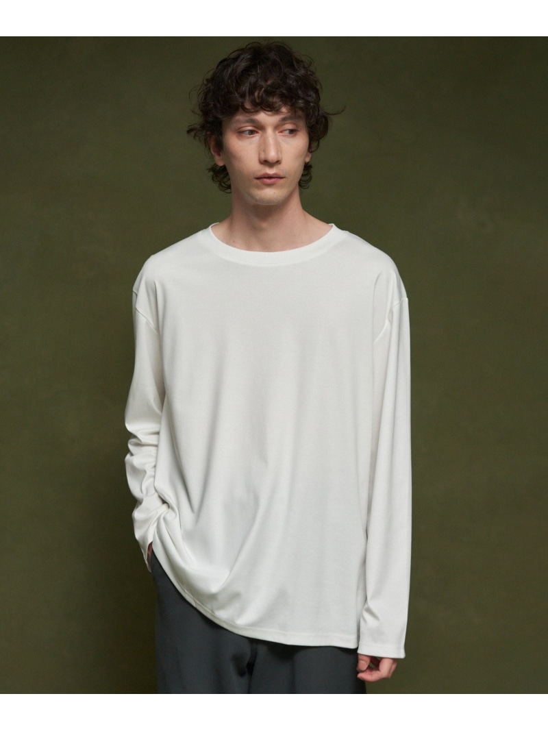 COLUMN COLUMN / ベーシック ロングスリーブカットソー エストネーション トップス カットソー・Tシャツ ネイビー ブラック ホワイト パープル【送料無料】