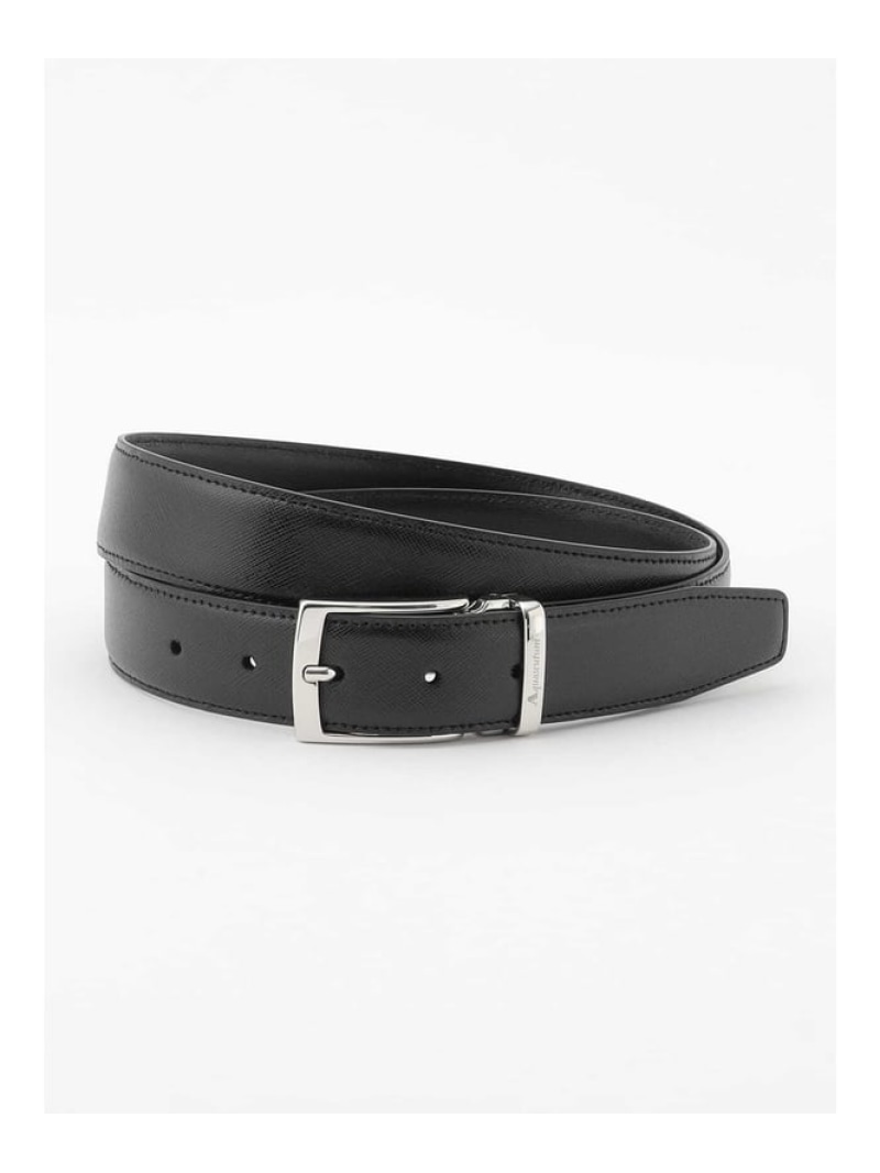 Aquascutum MEN サフィアーノベルト アクアスキュータム 流行り物雑貨 胴締め 赤銅色 黒いこと【貨物輸送無料】