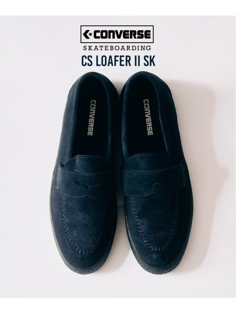 【SALE／30%OFF】JOURNAL STANDARD relume CONVERSE /コンバース スケートボーディング CS LOAFER II SK ジャーナル スタンダード レリューム シューズ・靴 スニーカー ネイビー【RBA_E】【送料無料】｜ Fashion Men