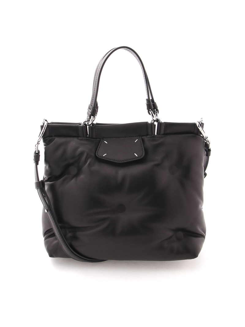 Maison Margiela 「瓦 ゲットー」トートバッグ スモール メゾンマルジェラ 御徒面子 トートバッグ 黒いこと【貨物輸送無料】 バッグ-トートバッグ-メンズバッグ
