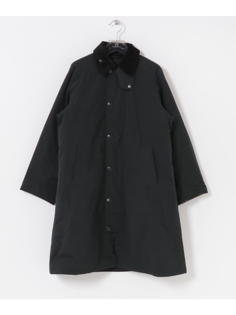 URBAN RESEARCH Barbour PADDED EXMOOR COAT アーバンリサーチ ジャケット・アウター その他のジャケット・アウター ブラック【送料無料】