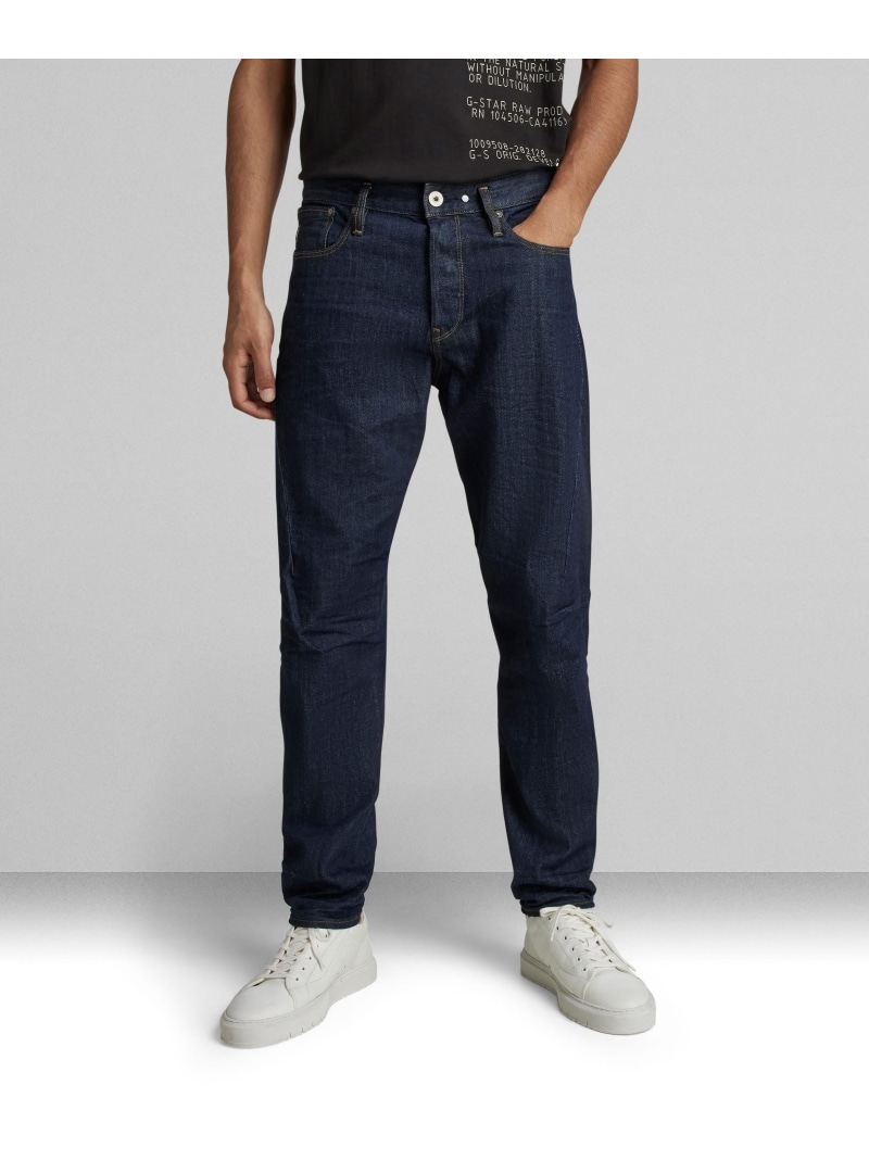 【SALE／40%OFF】G-Star RAW 【堅苦しさ販売店】SCUTAR 3D TAPERED JEANS/立体断ち切るテーパードジーンズ ジースターロゥ ズボン下 デニム・ジーンズズボン下 青色【RBA_E】【貨物輸送無料】