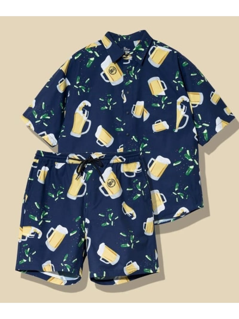 【SALE／10%OFF】go slow caravan ファンクショナルポリエステルセットアップ (MENS) ゴースローキャラバン トップス シャツ・ブラウス【RBA_E】【送料無料】
