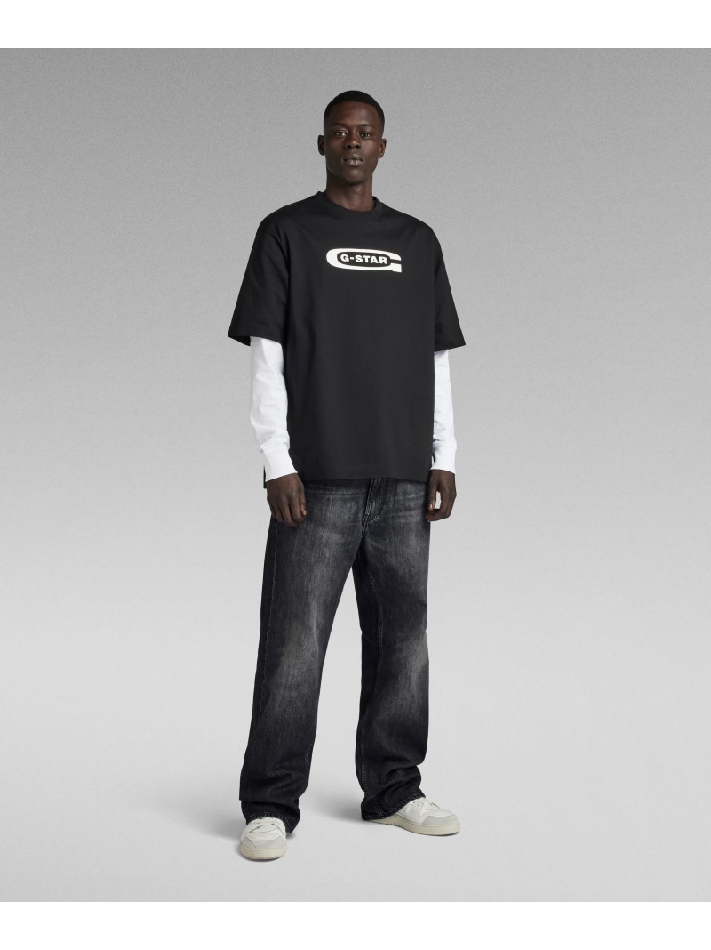 【SALE／40%OFF】G-Star RAW 【堅苦しさ販売店】TYPE 96 LOOSE JEANS/ワイドルーズストレートジーンズ ジースターロゥ ズボン下 デニム・ジーンズズボン下 薄墨色【RBA_E】【貨物輸送無料】