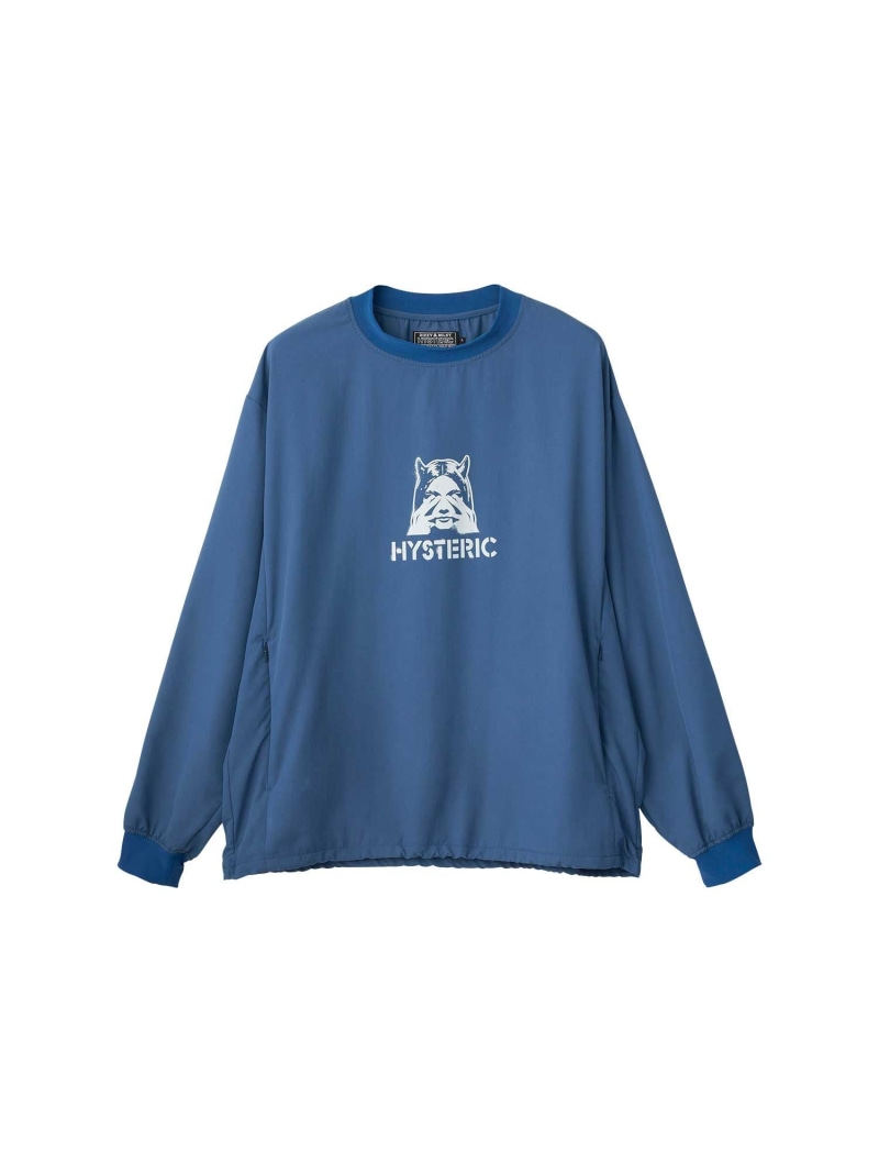 HYSTERIC GLAMOUR SEE NO EVIL プルオーバー ヒステリックグラマー トップス シャツ・ブラウス ネイビー ブラック【送料無料】| Fashion Men
