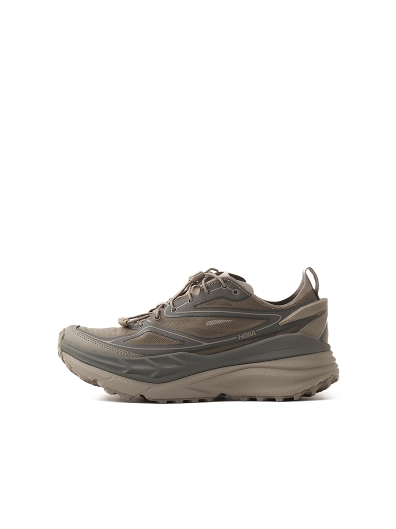 HOKA HOKA STINSON ONE7 KHAKI アトモス シューズ・靴 スニーカー カーキ緑であること【貨物輸送無料】