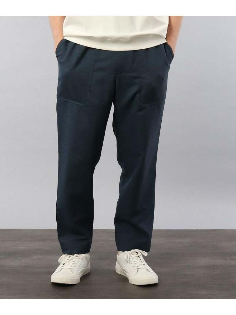 Takeo Kikuchi セットアップ対応可 マルチファンクション ツイル イージー シャンブレー ベイカーパンツ Takeo Kikuchi セットアップ対応可 マルチファンクション ツイル イージー シャンブレー ベイカーパンツ