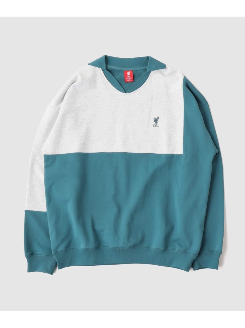 Liverpool FC 【Liverpool FC / リバプール FC】 DRILL TOP フォーワンセブン エディフィス トップス カットソー・Tシャツ ブラック グリーン ホワイト レッド【送料無料】| Fashion Men
