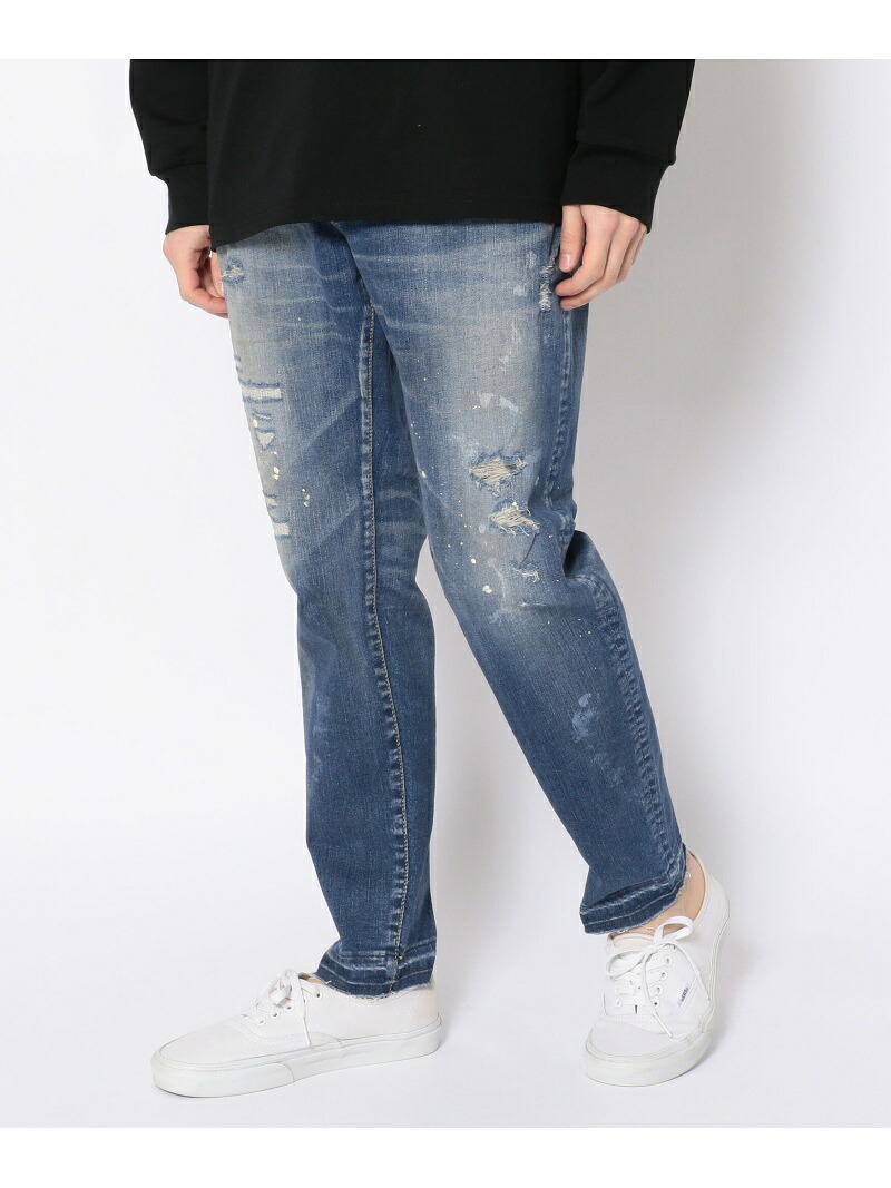 IMPORT ORIGINAL SURT/サート/リメイクデニム HW-1738/WEB限定/デニム ビーバー パンツ ジーンズ・デニムパンツ ブルー【送料無料】｜ Fashion Men