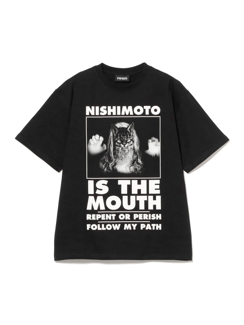 BEAMS T NISHIMOTO IS THE MOUTH / NIM-T11 ビームスT トップス カットソー・Tシャツ ブラック【送料無料】