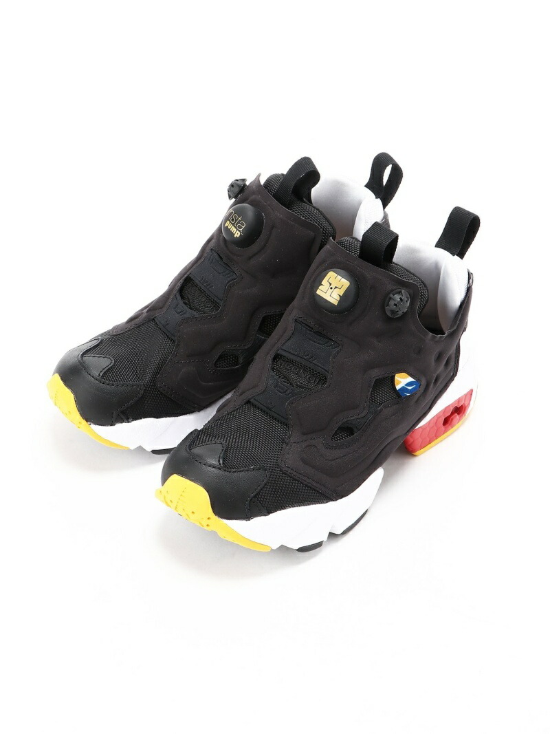 reebok classic black yellow