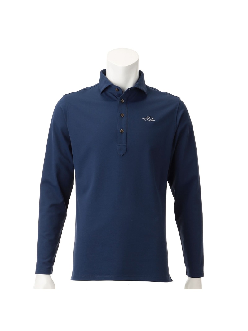 【SALE／60%OFF】Felisi GOLF 【Felisi Golf/フェリージゴルフ】ポロシャツ 長袖 MS PIQUE LS HORIZONTAL SHIRT フェリージ スポーツ・アウトドア用品 ゴルフグッズ ホワイト ネイビー【RBA_E】【送料無料】｜ Fashion Men