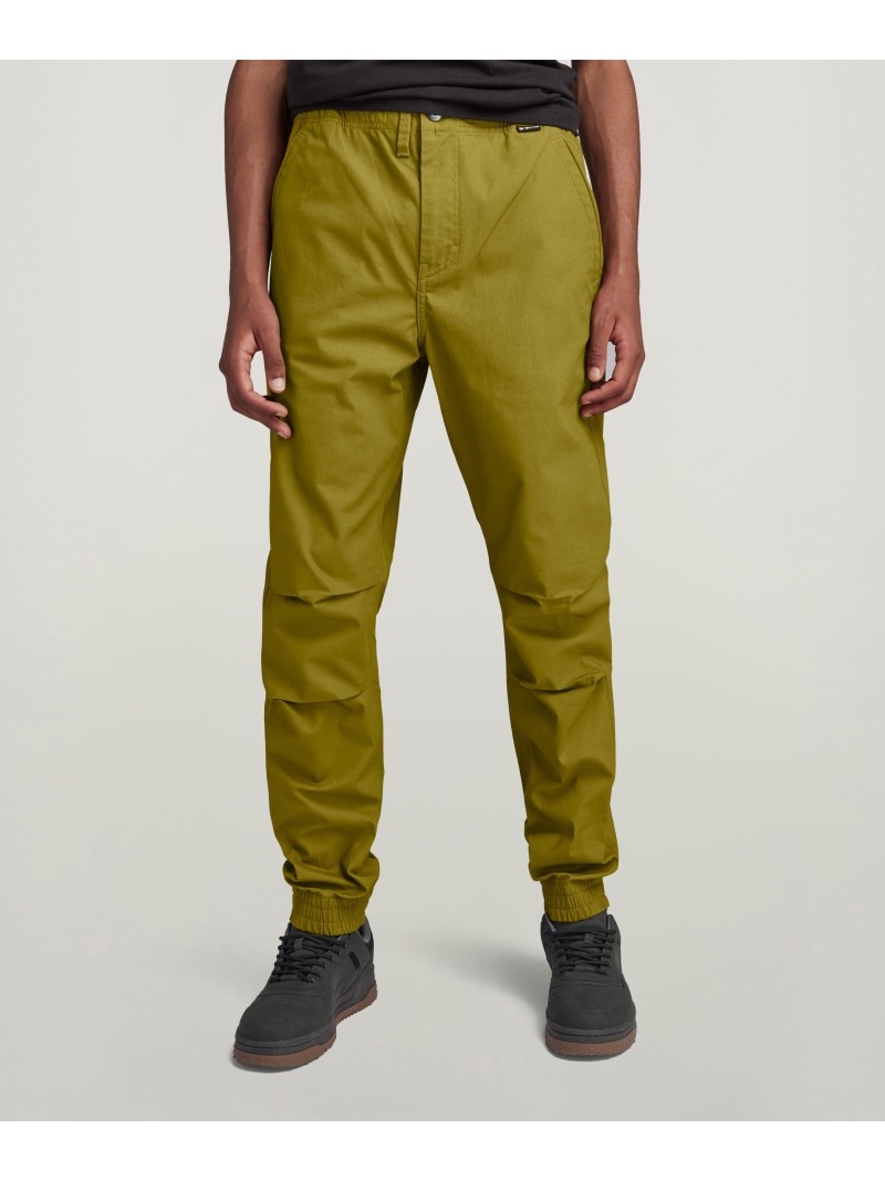 【SALE／30%OFF】G-Star RAW 【堅苦しさ販売店】Unisex Trainer RCT/リラックストレイナージョグパンツ ジースターロゥ ズボン下 余分の物のズボン下 カーキ緑であること【RBA_E】【貨物輸送無料】