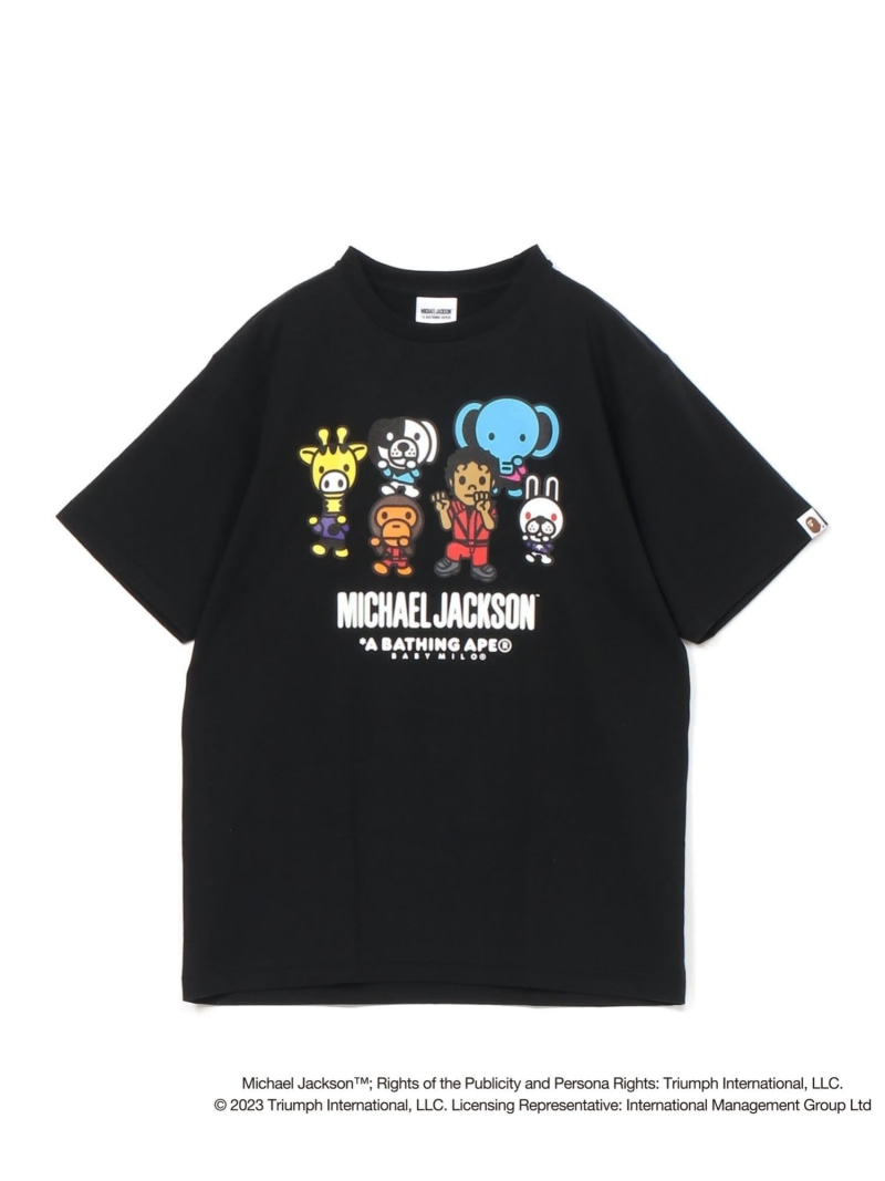 BAPE X MICHAEL JACKSON BABY MILO TEEMサイズ