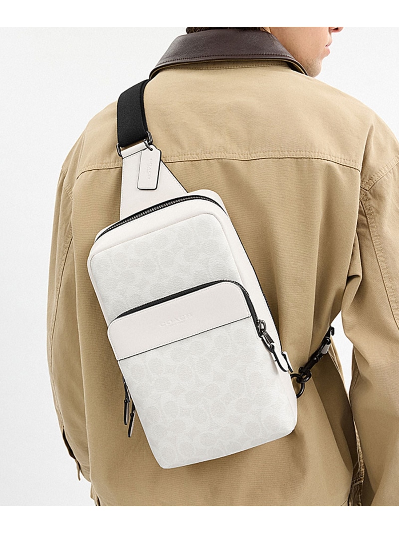 楽天市場】コーチ COACH バッグ メンズ ワンショルダーバッグ