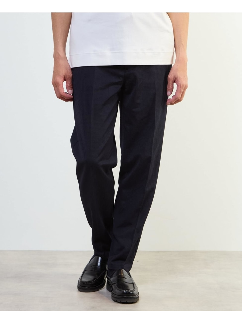 MEN'S MELROSE アクティブエアトラウザー(セットアップ可) メンズメルローズ パンツ スラックス・ドレスパンツ ネイビー【送料無料】｜ Fashion Men