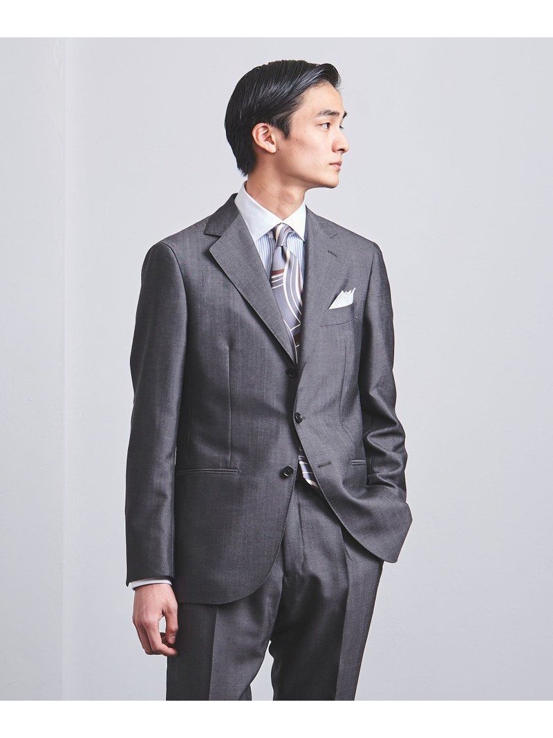 UNITED ARROWS ピンストライプ 3ボタンスーツ S-MODEL ipctpkpanjang.co.id