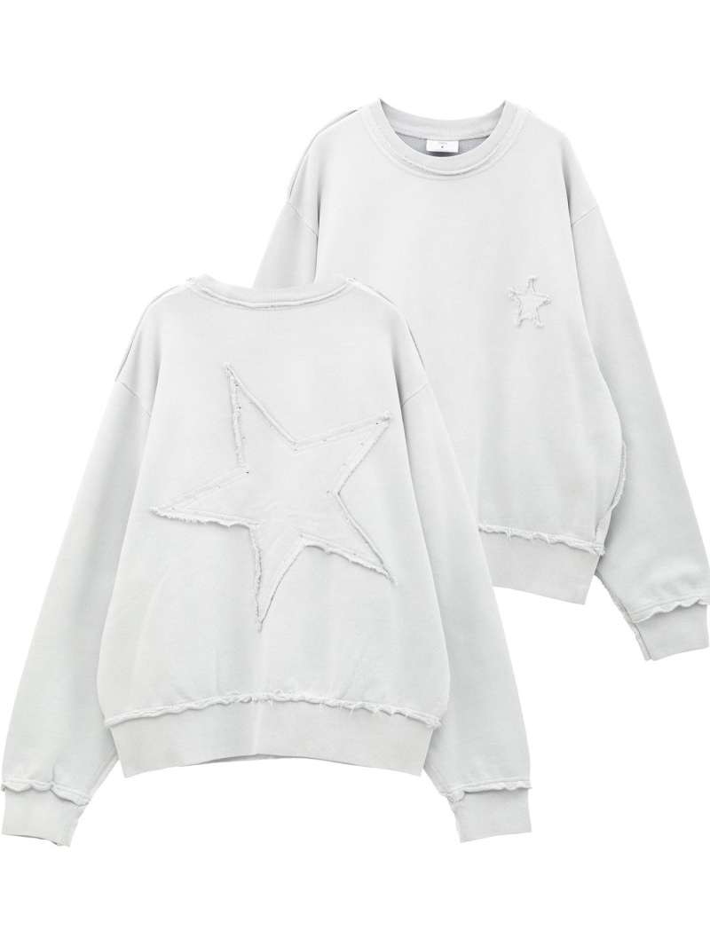 CONVERSE TOKYO STAR★ PATCH HOTFIX SWEAT コンバーストウキョウ トップス スウェット・トレーナー 米国海軍 パープル 黒いこと【貨物輸送無料】