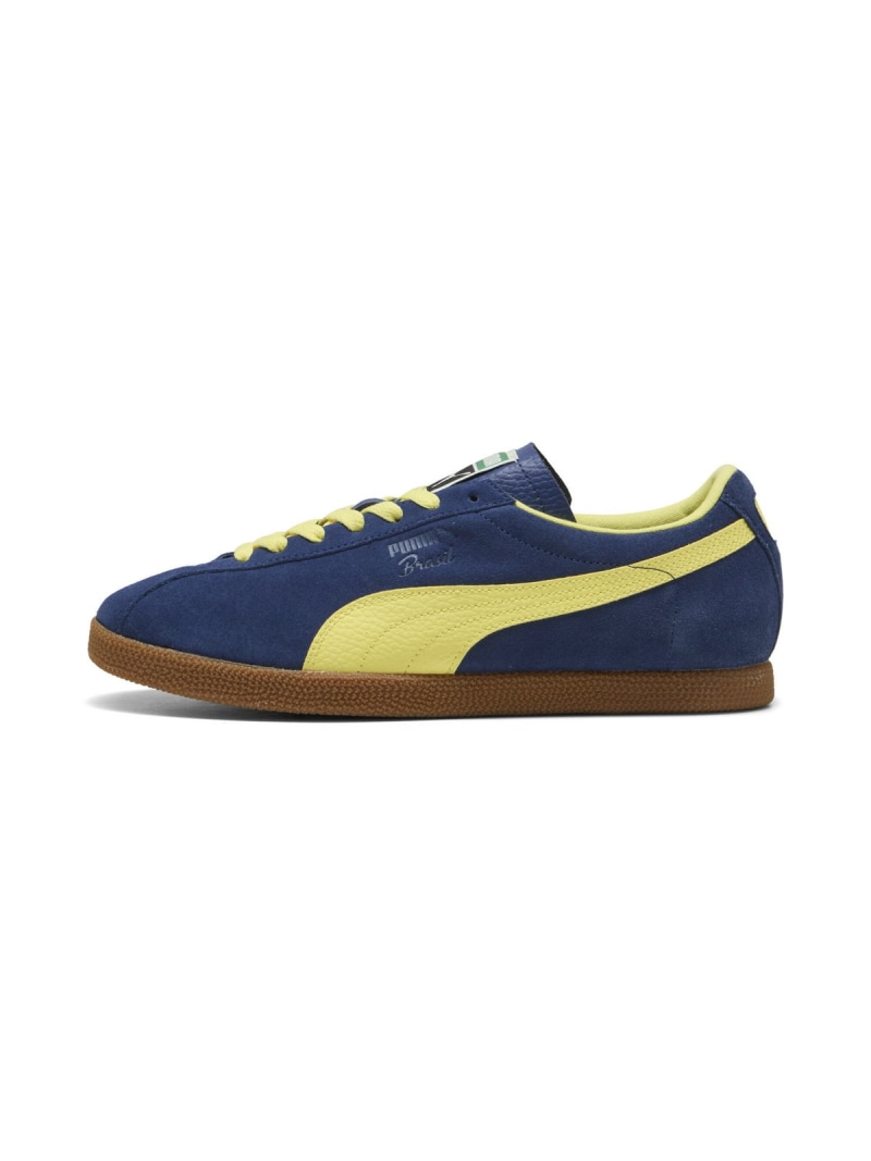 PUMA ユニセックス ブラジル レザー スニーカー Brasil LTH プーマ シューズ・靴 スニーカー ブルー【送料無料】| Fashion Men