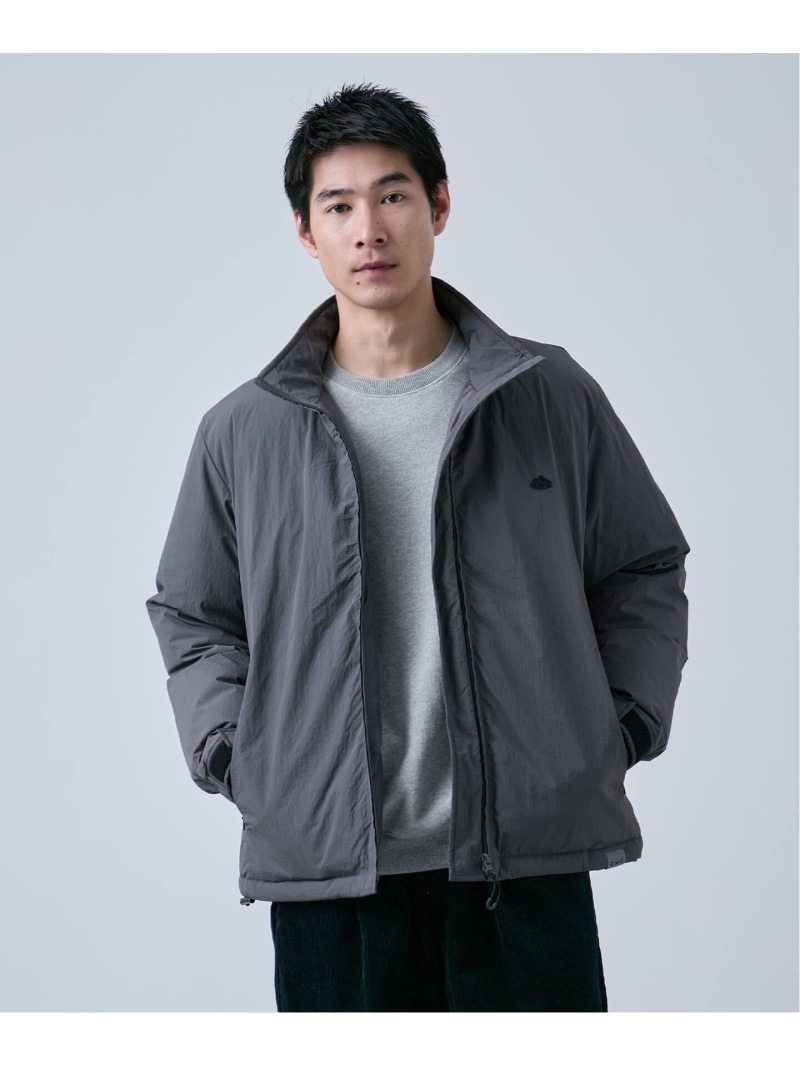 【SALE／40%OFF】B.C STOCK C.H.G パテッドスタンドブルゾン ベーセーストック ジャケット・アウター その他のジャケット・アウター グレー ブラック【RBA_E】【送料無料】