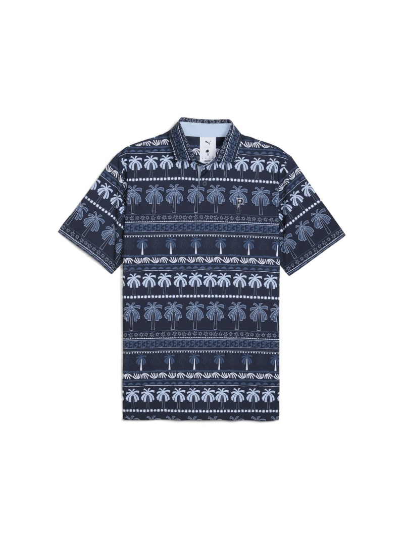 【SALE/30%OFF】PUMA メンズ ゴルフ PUMA x PTC ヒーロー 半袖 ポロシャツ PUMA X PTC Hero Polo プーマ トップス ポロシャツ ネイビー【RBA_E】【送料無料】