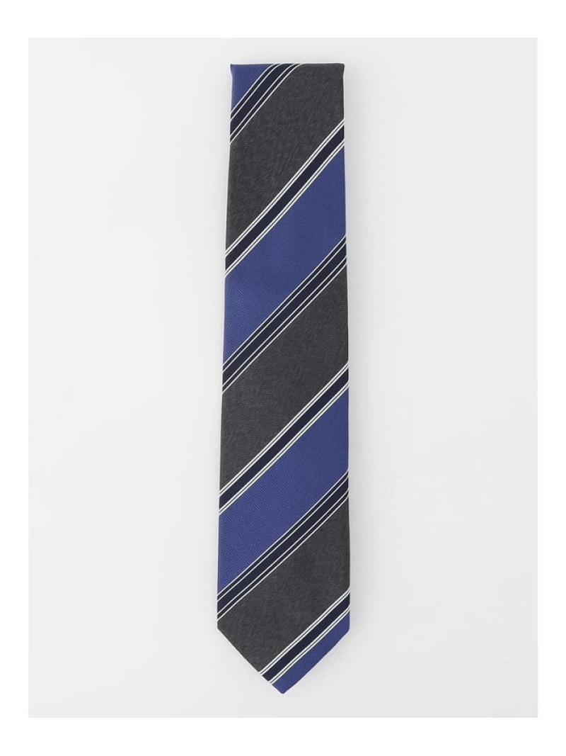 Aquascutum MEN レジメンタルタイ(小剣クレスト) アクアスキュータム スーツ・フォーマル ネクタイ・蝶ネクタイ ブラウン グレー【送料無料】