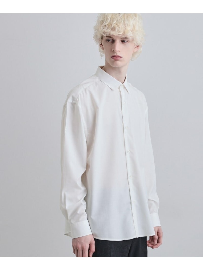 【SALE／20%OFF】tk.TAKEO KIKUCHI TRレギュラーカラーシャツ ティーケータケオキクチ スーツ・フォーマル Yシャツ・カッターシャツ ブルー ブラック ホワイト【RBA_E】【送料無料】