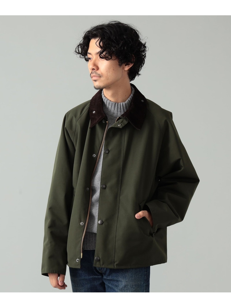 BEAMS F Barbour / TRANSPORT 2座標軸 上衣 ビームス メン ジャケット・アウター 上衣・前掛け 黒いこと【貨物輸送無料】