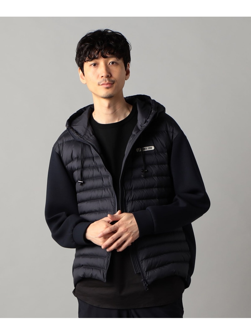 【SALE／46%OFF】β MEN 【β MEN】異素材コンビ ダウン【COMME CA MEN】 コムサメン ジャケット・アウター ダウンジャケット・ダウンベスト グレー ネイビー【RBA_E】【送料無料】