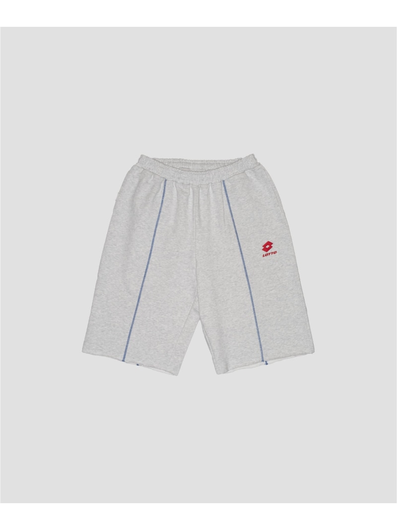 【SALE／50%OFF】URBAN RESEARCH LOTTO COLOR STITCHING SHORTS アーバンリサーチ パンツ その他のパンツ グレー ブラック ブルー【RBA_E】【送料無料】